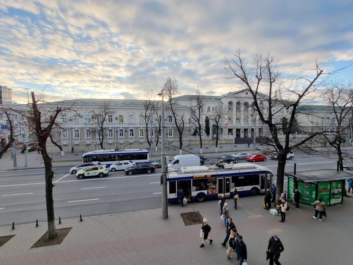 Stefan Cel Mare Boulevard Ultracentral Apartments In The Center Кишинев Екстериор снимка