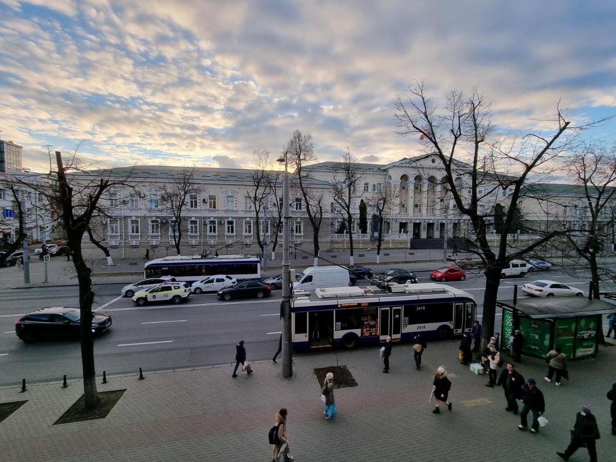 Stefan Cel Mare Boulevard Ultracentral Apartments In The Center Кишинев Екстериор снимка