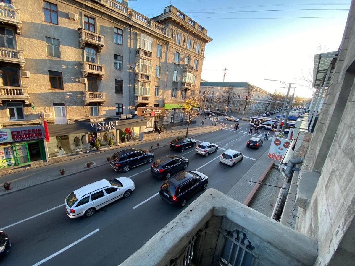 Stefan Cel Mare Boulevard Ultracentral Apartments In The Center Кишинев Екстериор снимка